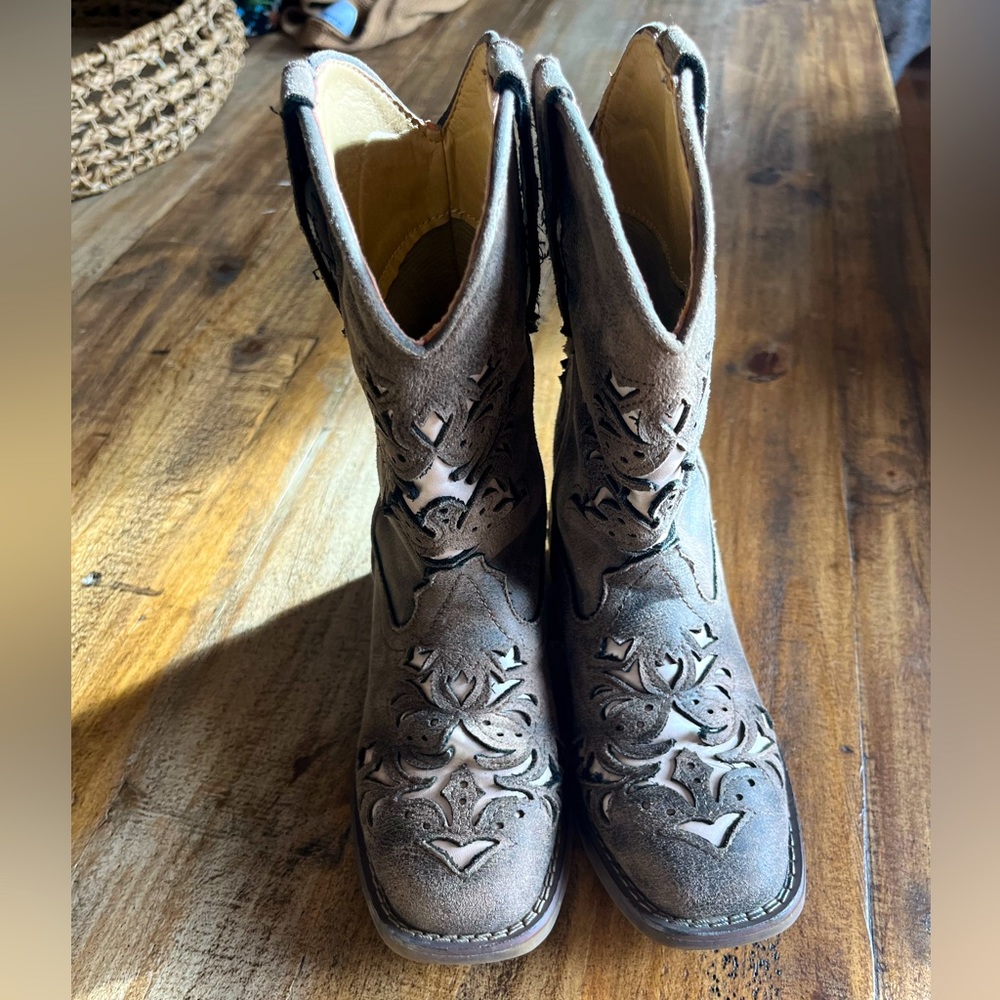 Roper boots girls 12